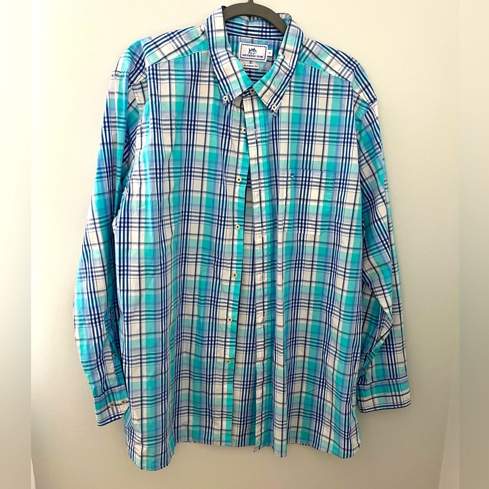 Southern Tide Coastal Passage Men’s Shirt Sz XL